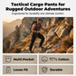 👖 ¡OFERTA POR TIEMPO LIMITADO 50% DE DESCUENTO! 🎒 Pantalones Tácticos Cargo de Algodón para Hombre – Múltiples Bolsillos, Tejido Transpirable, Corte Recto y Cintura Ajustable ✨