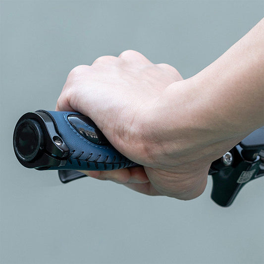 🚴 50% OFF NOW! 🖐️ Ergonomic Bicycle Handlebar Grips with Palm Rest – Winged Design, Dual Lock-On & Shock-Absorbing TPR ✨