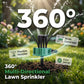 💦 ¡OFERTA POR TIEMPO LIMITADO 50% DE DESCUENTO! 🌿 Aspersor de Jardín de Precisión 360° – Riego Multidireccional, Patrones Personalizables, Cobertura Amplia y Suave ✨