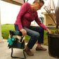 Taburete de jardinería plegable para sentarse y arrodillarse
