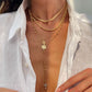 🌸Ahora💫con 50% de descuento en los collares de cruces de oro para mujeres