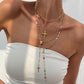 🌸Ahora💫con 50% de descuento en los collares de cruces de oro para mujeres