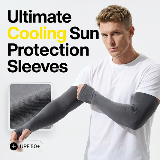 Mangas refrescantes de alta elasticidad para hombre