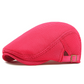 🧢 ¡OFERTA RELÁMPAGO 50% DE DESCUENTO AHORA! 🌿 Gorra Plana Transpirable de Malla – Correa Ajustable, Banda de Sudor, Estilo Clásico Ivy y Poliéster Ligero ✨