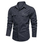 ⏰🔥 ¡50% DE DESCUENTO POR TIEMPO LIMITADO! 👔 Camisa de Trabajo de Algodón – Cómoda, Duradera y Perfecta para Hombres ✨💪