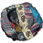 🧢Oferta caliente 🔥Sombrero de cáñamo tipo patchwork multicolor con bolsillo (estilo champiñón / hongo)
