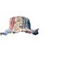 🧢Oferta caliente 🔥Sombrero de cáñamo tipo patchwork multicolor con bolsillo (estilo champiñón / hongo)