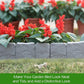 🌿 LIMITED-TIME 50% OFF! ✨ Imitation Stone Garden Fence – Realistic Look, Expandable