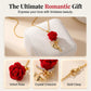 🌹 ¡50% DE DESCUENTO AHORA! 💎 Elegante collar colgante de rosa roja – Diseño delicado, hipoalergénico y perfecto para la elegancia diaria o regalos ✨