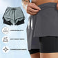 Pantalones cortos deportivos de secado rápido para hombre