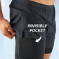 Pantalones cortos deportivos de secado rápido para hombre