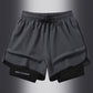 Pantalones cortos deportivos de secado rápido para hombre