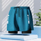 Pantalones cortos deportivos de secado rápido para hombre