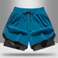 Pantalones cortos deportivos de secado rápido para hombre