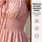 👗 LIMITED TIME 50% OFF! 🎀 Tie-Front Smocked Dress – Spaghetti Straps, Ruffle Hem & Flattering Smocked Bodice 🌸