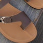 👡 ¡OFERTA POR TIEMPO LIMITADO 50% DE DESCUENTO! 🌸 Sandalias Planas Casual Antideslizantes para Mujer – Sujeción en Punta, Suela Cómoda, Detalle Floral y Multiopciones de Color ✨