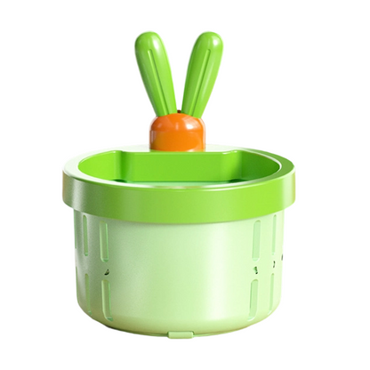 🚰 ¡OFERTA POR TIEMPO LIMITADO -50%! 🐰 Colador para fregadero portátil – Orejas de conejo, liberación con un solo botón, duradero, 4 colores ✨