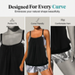 Tankini de dos piezas tipo blusón con shorts para mujer
