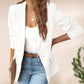 🥰Spring  Sale-50% OFF💛Elegant Soft Solid Color Lapel Buttons Jacket