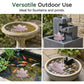 Purificador universal para baño de pájaros