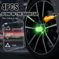 🌟 2026 Sale — Over 57,500 Sold! 🚗 4PCS Glow-in-The-Dark Car Tire Valve Cap