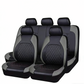 🎉 2026 Sale — 🔥Over 50,000 Sold 🚗 9-Piece Quilted Faux Leather Seat Covers – Car Interior Accessory ⏰