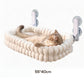 🐱🪟Foldable Suction Cat Window Hammock |Folds Flat Against the Window When Not in Use☁️