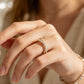 📢📢¡50% DE DESCUENTO! ⏰Anillo Ajustable de Doble Capa en Cruz