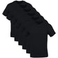 Camiseta Clásica de Cuello Redondo para Hombre – Mezcla Premium de Algodón, Corte Atlético Moderno, Costuras Reforzadas 👕✨