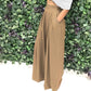 Pantalones elegantes de cintura alta para mujer