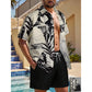 🌴Men's Hawaiian Shirt & Shorts 2-Piece Set👕