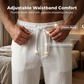 Set de camisa y pantalones texturizados de dos piezas para hombre