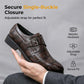 📢📢¡50% DE DESCUENTO!! ⏰Zapatos Clásicos de Cuero Sintético con Hebilla para Hombre