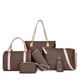 📢📢¡50% DE DESCUENTO!! ⏰ Elegante set de bolsos 6 en 1 para mamá y bebé – Estampado, versátil, bolso de hombro, bandolera y bolso de mano para uso diario 🌿