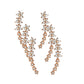 ⚡Elige 2 por $14.99⚡ Pendientes trepadores (ear climbers) de flor estrellada con strass