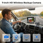Kit de cámara de marcha atrás de 7 pulgadas con monitor – Inalámbrico para camiones, autobuses y tractores 🚛 Visión trasera nítida