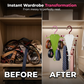 ⏳Time-Limited Special⏰Multi-Functional V-Shaped Double Sided Hanger Storage Rack