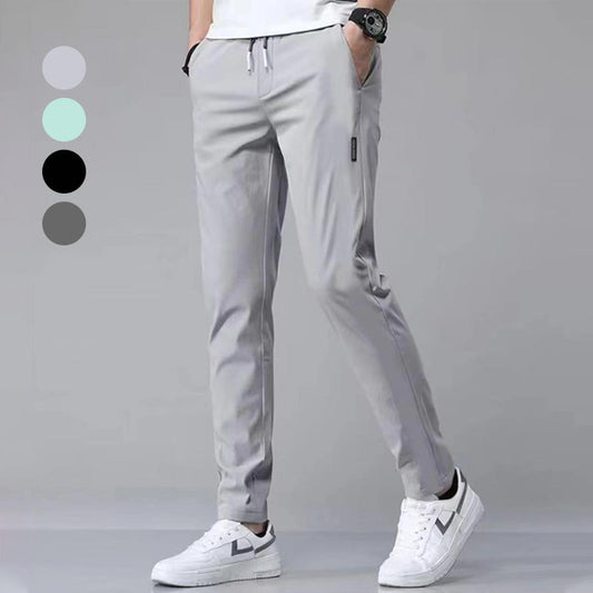 🏃‍♂️ ¡OFERTA LIMITADA 50% OFF! ✨ Pantalones de Chándal de Seda de Hielo para Hombre – Secado Rápido, Corte Holgado, Ultraligeros ❄️