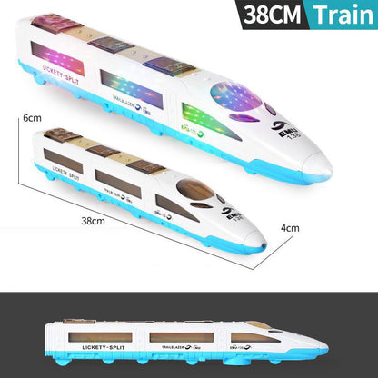 Tren Bala Eléctrico de Juguete con Luces y Música
