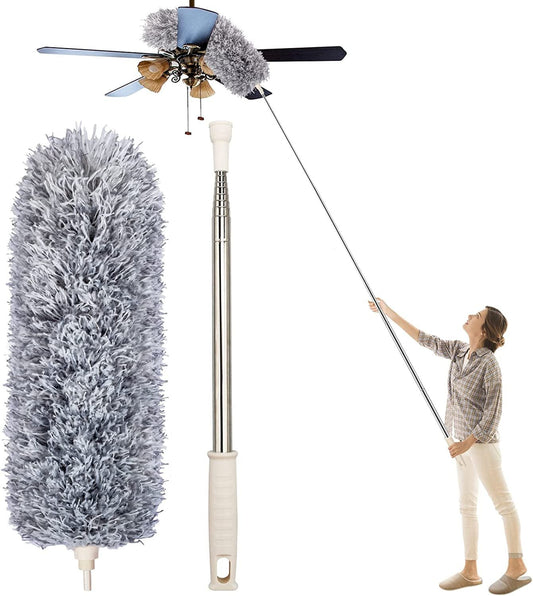 🔥Hot Sale 50% Off🔥Retractable Washable Curved Microfiber Duster