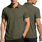👔 ¡50% DESCUENTO POR TIEMPO LIMITADO! ✨ Camisa de Cuello con Textura para Hombre – Transpirable, Absorbe la Humedad, Acento Moderno 🌿