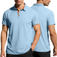 👔 ¡50% DESCUENTO POR TIEMPO LIMITADO! ✨ Camisa de Cuello con Textura para Hombre – Transpirable, Absorbe la Humedad, Acento Moderno 🌿
