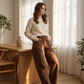 📢📢50% OFF !! ⏰Women's High-Waist Wide-Leg Pants