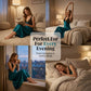 🌙 LIMITED-TIME 50% OFF! ✨ Elegant V-Neck Slip Nightdress – Silky, Flowing, Romantic 💤