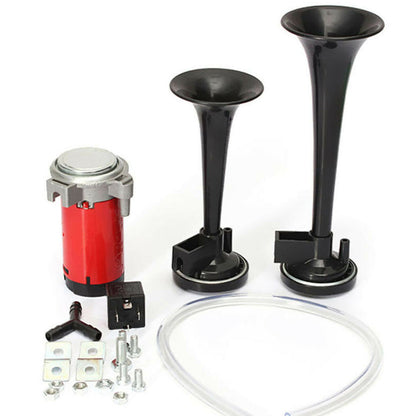 📢📢50% OFF !! ⏰Universal Dual Trumpet Air Horn Kit