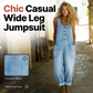 Women's Sleeveless Wide Leg Jumpsuit