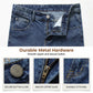 👖 LIMITED-TIME 50% OFF! 💥 Vintage Distressed Denim Shorts – Straight Slim Cut, Durable Hardware, Street Style ✨