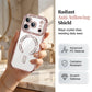 📱 LIMITED-TIME 50% OFF! 💥 Electroplated Glitter Magnetic Phone Cover – Sparkle Ring, Rhinestone Lens Guard, Shock Armor ✨
