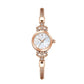 ⌚ LIMITED-TIME 50% OFF! 💥 Elegant Women's Bracelet Watch – Gold Tone, Pearlescent Dial, Braided Mesh Strap ✨