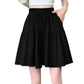 👗 50% OFF NOW! 🌸 High Waist Wide-Leg Skorts with Ruffled Edges – Adjustable Fit & Flattering A-Line 🎀
